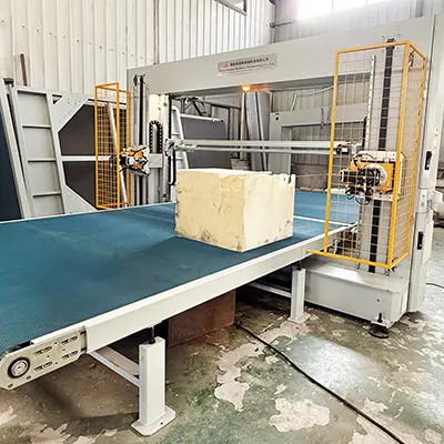 Produção de máquina de corte de espuma CNC PU da Bósnia concluída